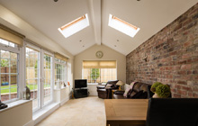 The Flat single storey extension leads
